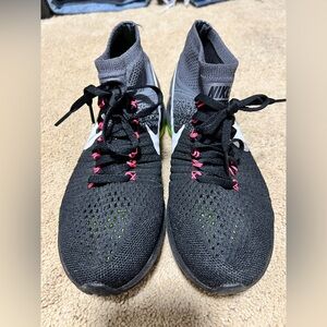 Nike Air Zoom Fearless Flyknit Training Shoes Black Volt Women’s 7.5